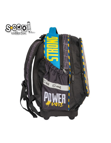 Ghiozdan anatomic POWER, 38x39x19.5 cm - S-COOL,SC2116