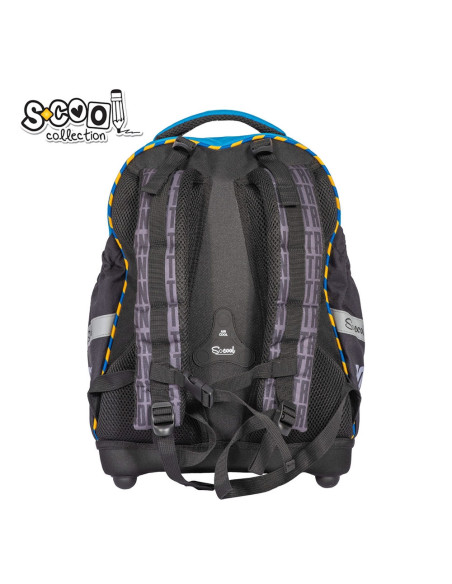 Ghiozdan anatomic POWER, 38x39x19.5 cm - S-COOL,SC2116