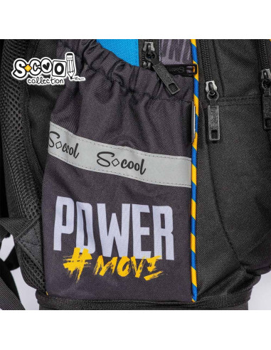 Ghiozdan anatomic POWER, 38x39x19.5 cm - S-COOL,SC2116