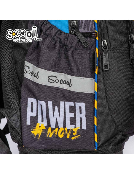 Ghiozdan anatomic POWER, 38x39x19.5 cm - S-COOL,SC2116