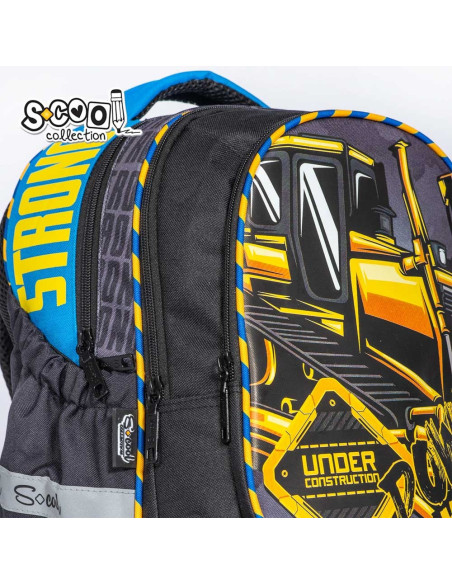 Ghiozdan anatomic POWER, 38x39x19.5 cm - S-COOL,SC2116