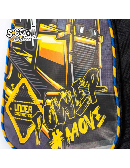 Ghiozdan anatomic POWER, 38x39x19.5 cm - S-COOL,SC2116