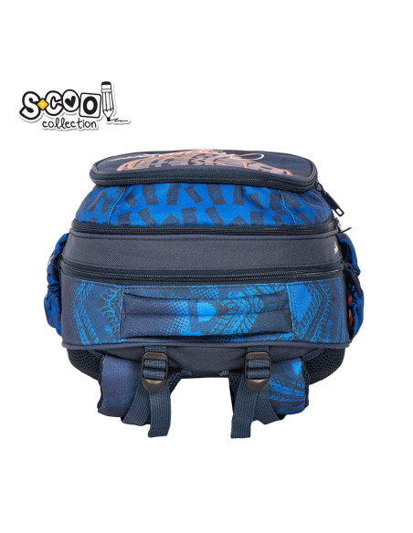 Ghiozdan anatomic BASKETBALL, 38x39x19.5 cm - S-COOL,SC2117