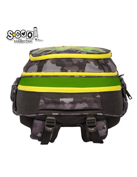 Ghiozdan anatomic AIR FORCE, 38x39x19.5 cm - S-COOL,SC2118