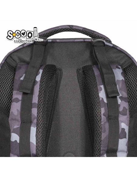 Ghiozdan anatomic AIR FORCE, 38x39x19.5 cm - S-COOL,SC2118