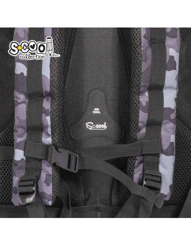 Ghiozdan anatomic AIR FORCE, 38x39x19.5 cm - S-COOL,SC2118