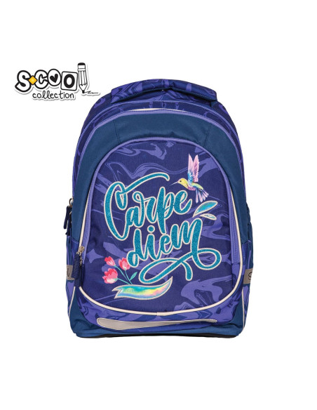 Ghiozdan anatomic LIGHT CARPE DIEM, 41x28x21 cm S-COOL,SC2155