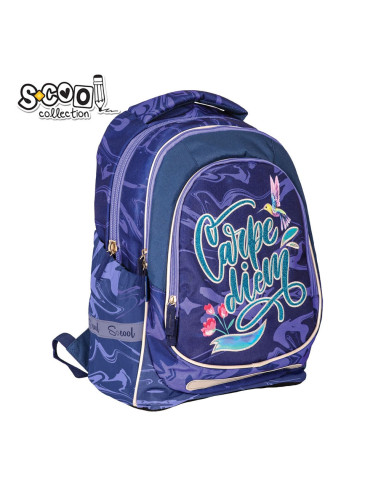 Ghiozdan anatomic LIGHT CARPE DIEM, 41x28x21 cm S-COOL,SC2155