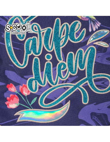 Ghiozdan anatomic LIGHT CARPE DIEM, 41x28x21 cm S-COOL,SC2155