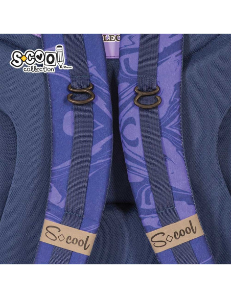 Ghiozdan anatomic LIGHT CARPE DIEM, 41x28x21 cm S-COOL,SC2155