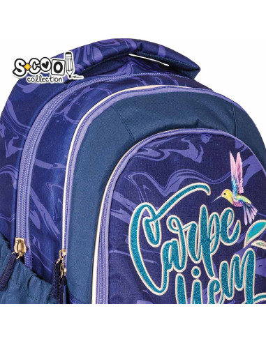 Ghiozdan anatomic LIGHT CARPE DIEM, 41x28x21 cm S-COOL,SC2155