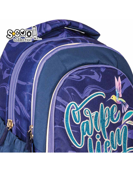 Ghiozdan anatomic LIGHT CARPE DIEM, 41x28x21 cm S-COOL,SC2155