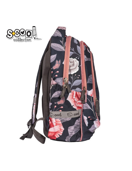 Ghiozdan anatomic LIGHT GLAM, 41x28x21 cm S-COOL,SC2156