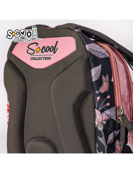 Ghiozdan anatomic LIGHT GLAM, 41x28x21 cm S-COOL,SC2156