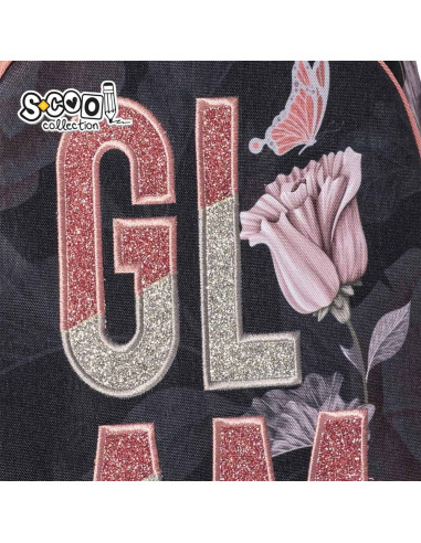 Ghiozdan anatomic LIGHT GLAM, 41x28x21 cm S-COOL,SC2156