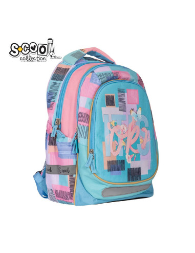 Ghiozdan anatomic LIGHT IT'S OK, 41x28x21 cm S-COOL,SC2157