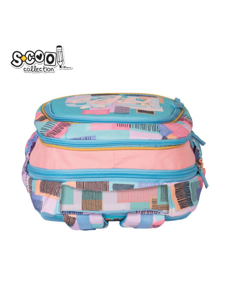 Ghiozdan anatomic LIGHT IT'S OK, 41x28x21 cm S-COOL,SC2157