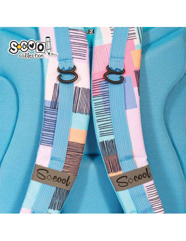 Ghiozdan anatomic LIGHT IT'S OK, 41x28x21 cm S-COOL,SC2157