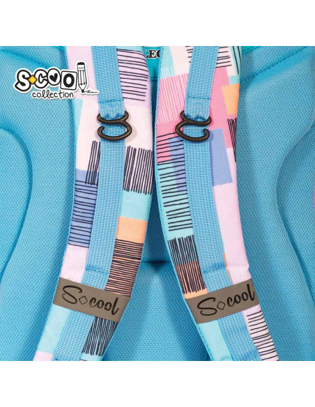 Ghiozdan anatomic LIGHT IT'S OK, 41x28x21 cm S-COOL,SC2157