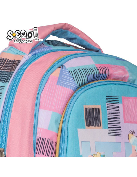 Ghiozdan anatomic LIGHT IT'S OK, 41x28x21 cm S-COOL,SC2157