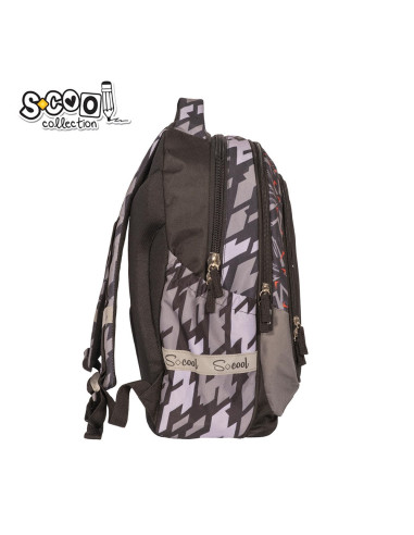 Ghiozdan anatomic LIGHT KEEP GOING ON, 41x28x21 cm S-COOL,SC2159