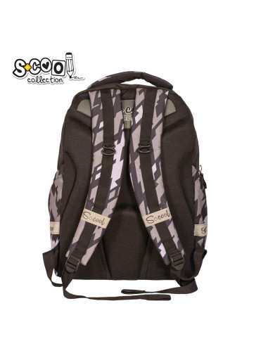 Ghiozdan anatomic LIGHT KEEP GOING ON, 41x28x21 cm S-COOL,SC2159