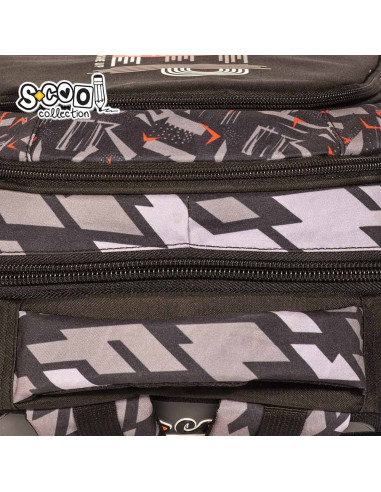 Ghiozdan anatomic LIGHT KEEP GOING ON, 41x28x21 cm S-COOL,SC2159