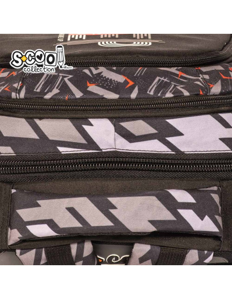 Ghiozdan anatomic LIGHT KEEP GOING ON, 41x28x21 cm S-COOL,SC2159