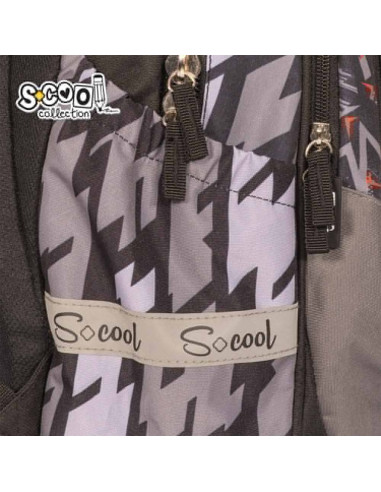 Ghiozdan anatomic LIGHT KEEP GOING ON, 41x28x21 cm S-COOL,SC2159