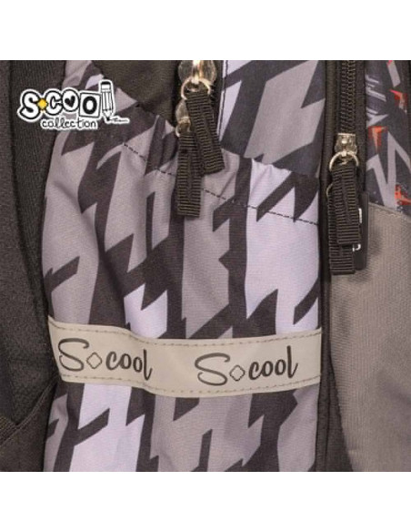 Ghiozdan anatomic LIGHT KEEP GOING ON, 41x28x21 cm S-COOL,SC2159