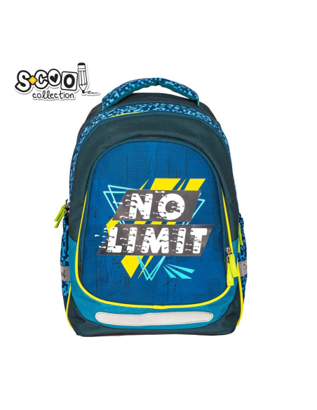 Ghiozdan anatomic LIGHT NO LIMIT, 41x28x21 cm S-COOL,SC2160