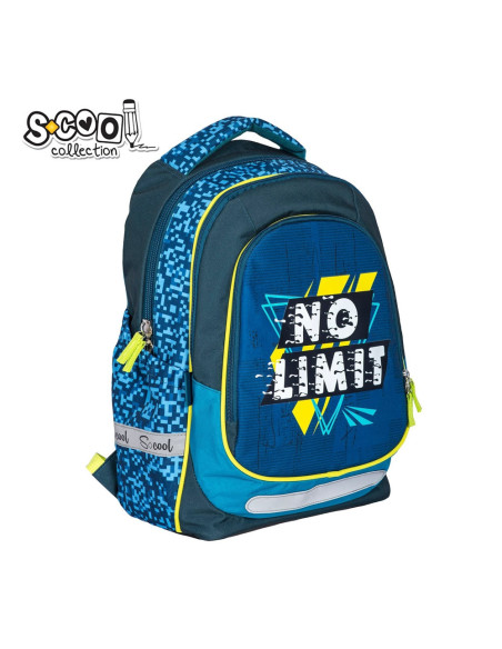 Ghiozdan anatomic LIGHT NO LIMIT, 41x28x21 cm S-COOL,SC2160