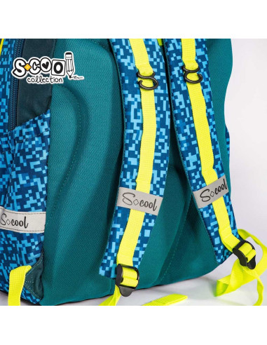 Ghiozdan anatomic LIGHT NO LIMIT, 41x28x21 cm S-COOL,SC2160