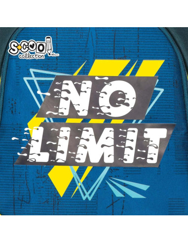 Ghiozdan anatomic LIGHT NO LIMIT, 41x28x21 cm S-COOL,SC2160