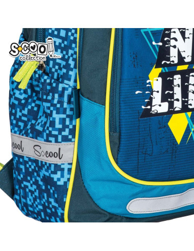 Ghiozdan anatomic LIGHT NO LIMIT, 41x28x21 cm S-COOL,SC2160