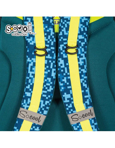 Ghiozdan anatomic LIGHT NO LIMIT, 41x28x21 cm S-COOL,SC2160