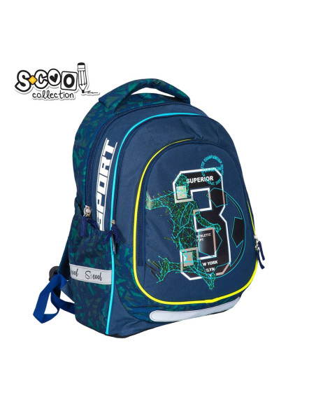 Ghiozdan anatomic LIGHT SUPERIOR, 41x28x21 cm S-COOL,SC2161 Ghiozdan anatomic LIGHT SUPERIOR, 41x28x21 cm S-COOL,SC2161