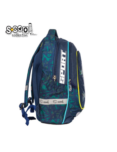 Ghiozdan anatomic LIGHT SUPERIOR, 41x28x21 cm S-COOL,SC2161 Ghiozdan anatomic LIGHT SUPERIOR, 41x28x21 cm S-COOL,SC2161
