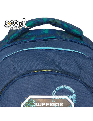 Ghiozdan anatomic LIGHT SUPERIOR, 41x28x21 cm S-COOL,SC2161 Ghiozdan anatomic LIGHT SUPERIOR, 41x28x21 cm S-COOL,SC2161