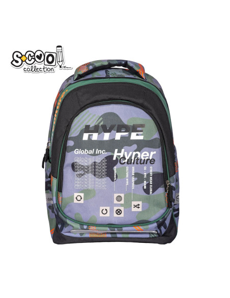 Ghiozdan anatomic LIGHT HYPE, 41x28x21 cm S-COOL,SC2162 Ghiozdan anatomic LIGHT HYPE, 41x28x21 cm S-COOL,SC2162