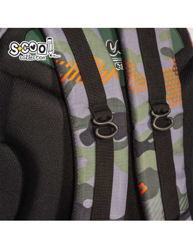 Ghiozdan anatomic LIGHT HYPE, 41x28x21 cm S-COOL,SC2162 Ghiozdan anatomic LIGHT HYPE, 41x28x21 cm S-COOL,SC2162