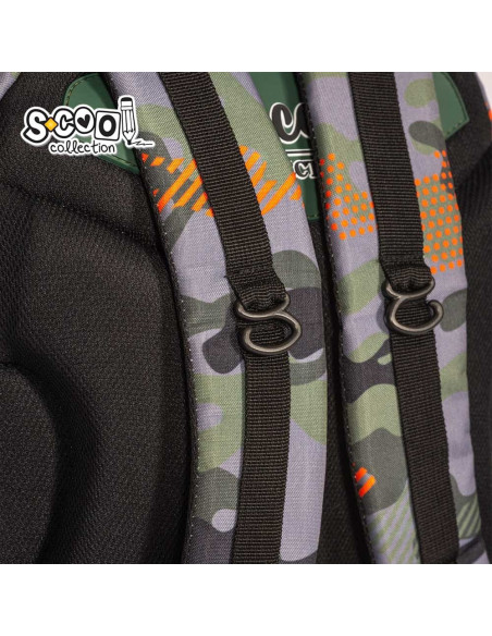 Ghiozdan anatomic LIGHT HYPE, 41x28x21 cm S-COOL,SC2162 Ghiozdan anatomic LIGHT HYPE, 41x28x21 cm S-COOL,SC2162