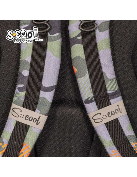 Ghiozdan anatomic LIGHT HYPE, 41x28x21 cm S-COOL,SC2162 Ghiozdan anatomic LIGHT HYPE, 41x28x21 cm S-COOL,SC2162