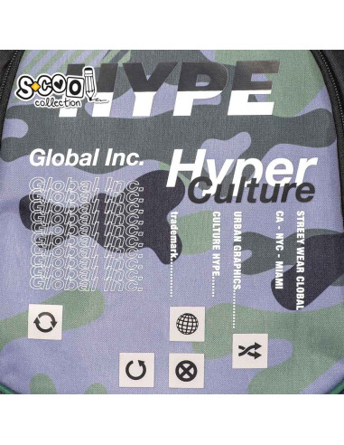 Ghiozdan anatomic LIGHT HYPE, 41x28x21 cm S-COOL,SC2162 Ghiozdan anatomic LIGHT HYPE, 41x28x21 cm S-COOL,SC2162