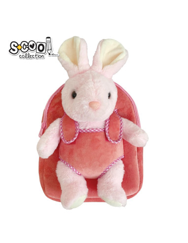 Ghiozdan gradinita BABY ANIMALS, RABBIT, 23x8x28 cm -