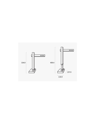 Scanner CZUR Shine Ultra, rezolutie 4160 x 3120 pixeli