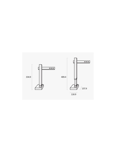 Scanner CZUR Shine Ultra, rezolutie 4160 x 3120 pixeli