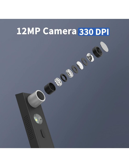 Scanner CZUR Lens 1200 Pro, rezolutie 4032 x 3024 pixeli