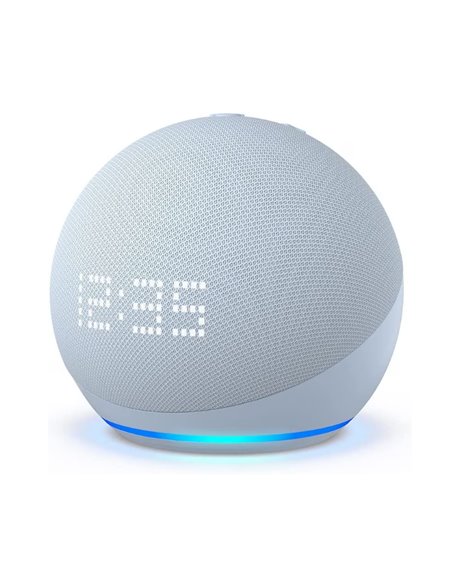 AMAZON Boxa Portabila Echo Dot 5 Cu Ceas si Asistent Personal Alexa