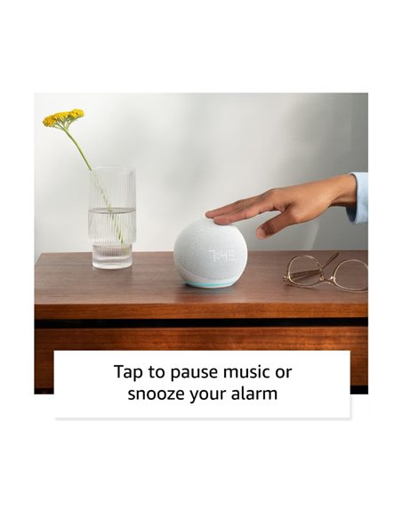 AMAZON Boxa Portabila Echo Dot 5 Cu Ceas si Asistent Personal Alexa